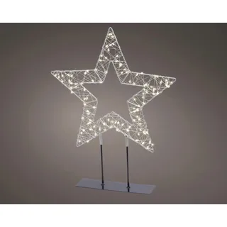 Kaemingk Lumineo LED Tischlampe Silber 2 St.