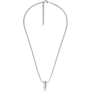 DIESEL Halskette silber