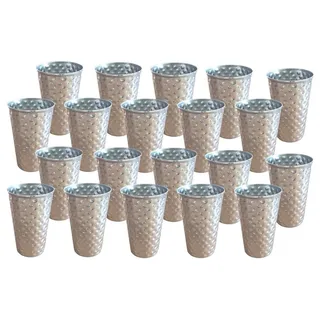 Buri Trinkbecher 0,5 l Silber 20 St.