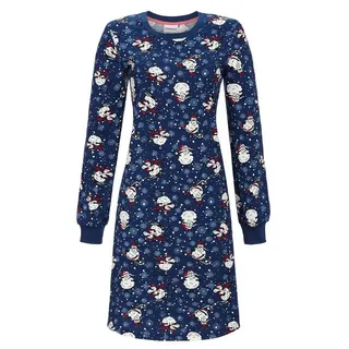 RINGELLA Sleepshirt mit Strickbündchen Farbe Dark Denim, Größe 52 - 52