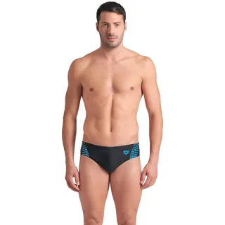 Arena Badehose Openings Black/Türkis 4