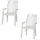 65 x 59 x 92 cm weiß 2er Set