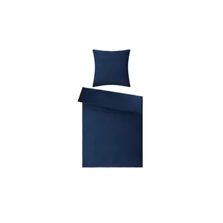 como Samt Bettwäsche  Velvet ¦ blau ¦ Maße (cm): B: 135