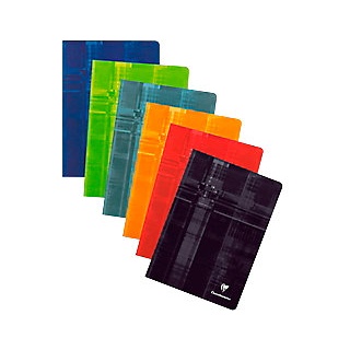 Clairefontaine A5+ kartongebundenes Notizbuch mit laminiertem Pappe Cover Liniert 36 Blatt