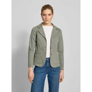 Blazer mit aufgesetzten Taschen Modell 'ERNA', Khaki, XS