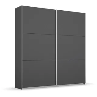 Rauch Schwebetürenschrank Acton 175 x 59 x 59 cm Grau