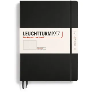 Leuchtturm1917 Notizbuch Master A4 schwarz/dotted