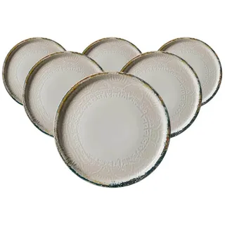 Ritzenhoff & Breker Pizzateller Alfonso ø 30 cm beige 6er Set