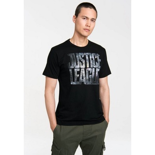 LOGOSHIRT T-Shirt Justice League im angesagten Design schwarz XS