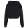 Cropped Heavy Kapuzenpullover Black 2XL