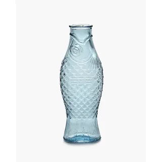 Serax Glas hellblau, Designer Paola Navone, 10.5x29x7.5 cm