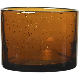 Ferm Living Oli Wasserglas, 110 ml bernsteinfarben