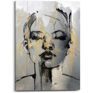 reinders Golden Face Leinwand 50x70 cm
