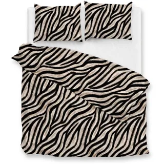 Zo!Home Zebrato Flanell Beige 155 x 220 cm + 80 x 80 cm