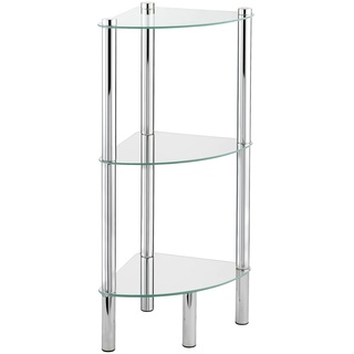 Wenko Eckregal Mod. Yago mit 3 Glasablagen
