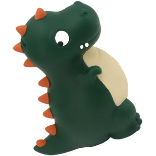 Niedliches Und Bruchfestes Dinosaurier-sparschwein, Ideal Zur Dekoration Des Büros Oder Als Geschenk Für Jungen Und Mädchen. Groß, Grün.