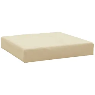 vidaXL Palettenkissen 60 x 60 x 8 cm beige 1 St.