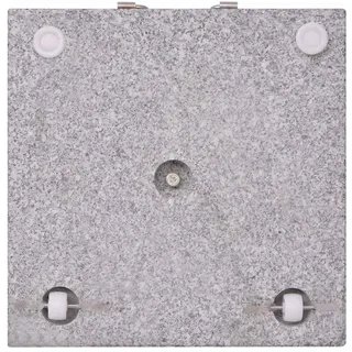 vidaXL Schirmständer Granit 45 cm Grau