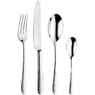 Pinti Edelstahl Design Tafelbesteck Luna 24-TLG. Besteckset