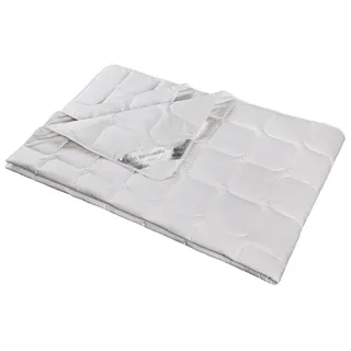 Bettdecke 155x220 Sommer Wild-Seide Bio Baumwolle kbA Natur Nika