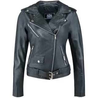 Lederjacke Damen | Lammleder Biker Damen Jacke |Alice Ladies
