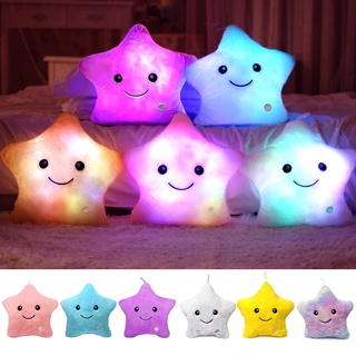 Leuchtkissen, Kissen Stern led, Led Kissen, Led Kissen Stern, Leuchtende Kinder Kissen, Stern Kissen Leuchtend, Sterne Kissen, Leuchtender Stern Kissen, Led Stern Kissen, Deko Kissen led (Gelb)