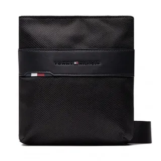 Tommy Hilfiger Herren 1985 Mini Crossover Tasche, Schwarz, One Size - Einheitsgröße