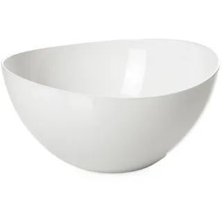 omada Salatschüssel 3,5 L, Küchenschüssel aus Robustem Kunststoff | Ideal für Große Salate und Beilagen, Buntes Design, Robust und Geräumig, 26x H12,5 cm, Trendy Kollektion
