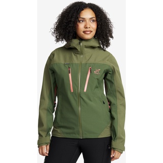 Silence Proshell 3L Jacket Damen Cypress/Black Forest, Größe:S - Outdoorjacke, Regenjacke & Softshelljacke - Grün