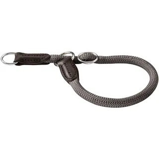 Hunter Freestyle Dressurhalsband Grau 55 cm