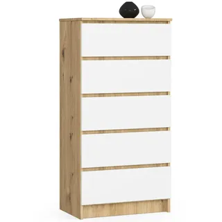 Akord Kommode AKORD K60 60 x 121 x 40 cm Weiß