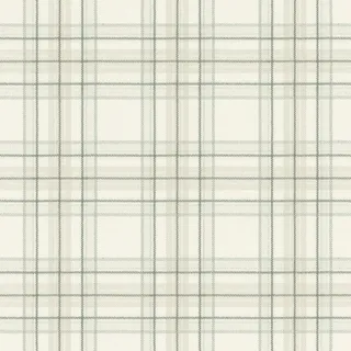 Rasch Textil Karierte Vliestapete Curiosity 10,05 m x 0,53 m beige/grün/weiß 537437
