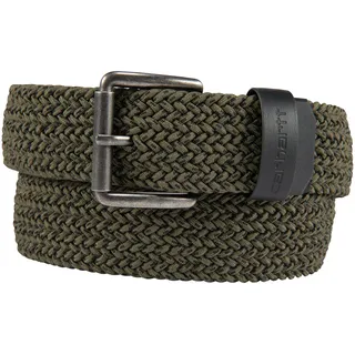 Carhartt Men's Belt, Rugged Flex Nylon Cord Braided (Army Green), Large - L