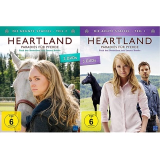 Heartland - Paradies für Pferde: Staffel 9.2 (Episode 10-18) [3 DVDs] & Heartland - Paradies für Pferde: Staffel 8.1 (Episode 1-9) [3 DVDs]