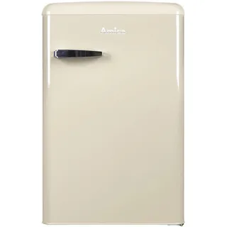 Amica KS 15615 B Retro-Kühlschrank (108 l, 860 mm hoch, Beige) 