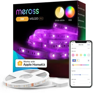 Meross LED Lichtstreifen 5m MSL320 5W RGBWW