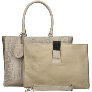 Burkely Cool Colbie Shopper Leder Grau