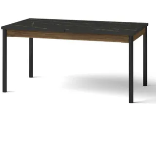 beautysofa PIANO 160 x 77 x 240 cm braun/schwarz