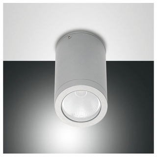 click-licht LED Außen-Wandleuchte LED Spot Uma für den Außenbereich, IP54, silber, keine Angabe, Leuchtmittel enthalten: Ja, fest verbaut, LED, warmweiss, Aussenlampe, Aussenwandleuchte, Outdoor-Leuchte silberfarben