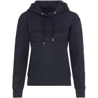 Gant Damen Reg Tonal Shield Hoodie Kapuzenpullover (1er Pack) - S