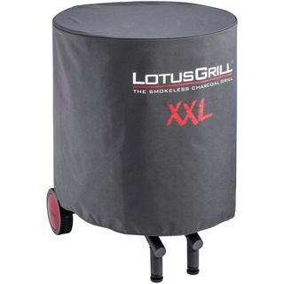 LotusGrill Grill-Schutzhülle XXL Lang, für LotusGrill XXL (G600) ohne Grillhaube grau