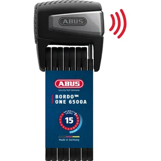 ABUS Bordo One 6500A/110 Schwarz Faltschloss