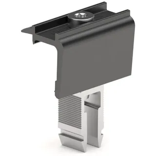 Schletter Endklemme RapidPro 30-47mm schwarz eloxiert