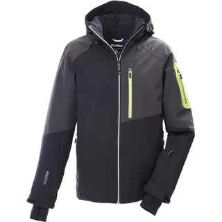 KILLTEC KSW 464 Skijacke Herren Schwarz/Anthramelange/Apfel XXL