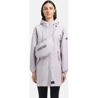 khujo Damen, lange Übergangsjacke Ultraleichter kurzer Übergangsmantel