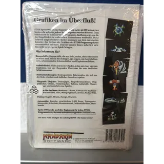STOS Sprites 600 Homecomputer Mandarin Atari ST Sammlerstück RAR