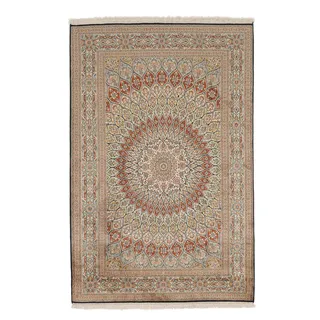 Kaschmir Reine Seide Teppich 125x191