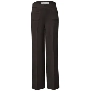 STREET ONE Style QR Amalia Straight Leg Hose Braun 38/30