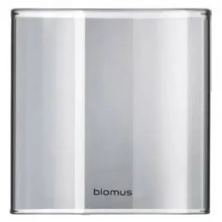 blomus Windlicht Ersatzglas für Windlicht L Calma, Ersatzteil, Ersatz Glas, Steel Gray, (Kein Set) grau