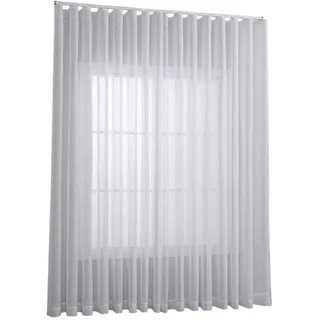 Gardinenbox Wien Wellenband 245 x 300 cm Weiß 1